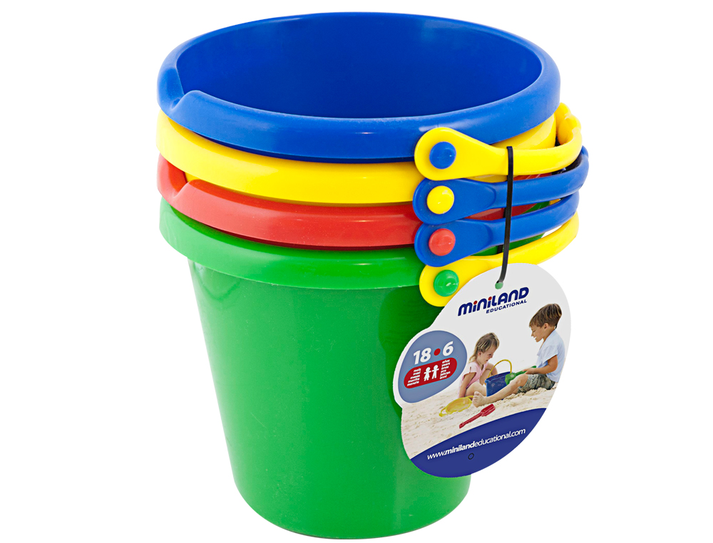 JEU MINILAND SEAU SET 4 UNITɕS