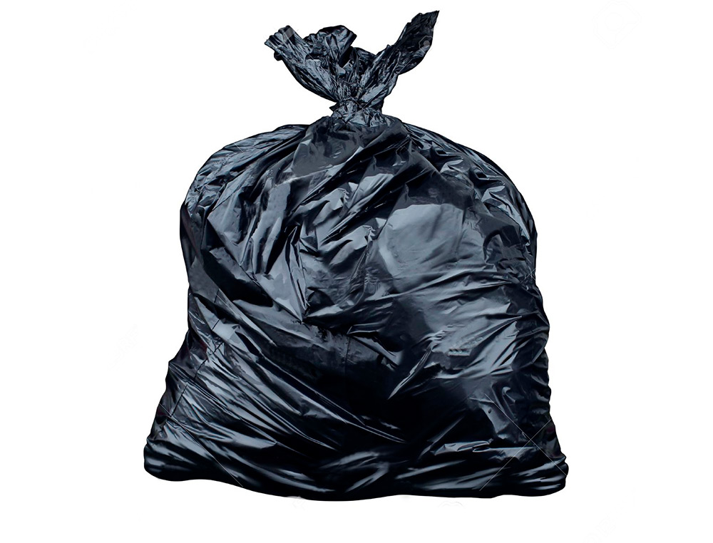 SAC POUBELLE INDUSTRIEL 85X105CM CALIBRE 120 CAPACIT 100L COLORIS NOIR ROULEAU 10 UNITS