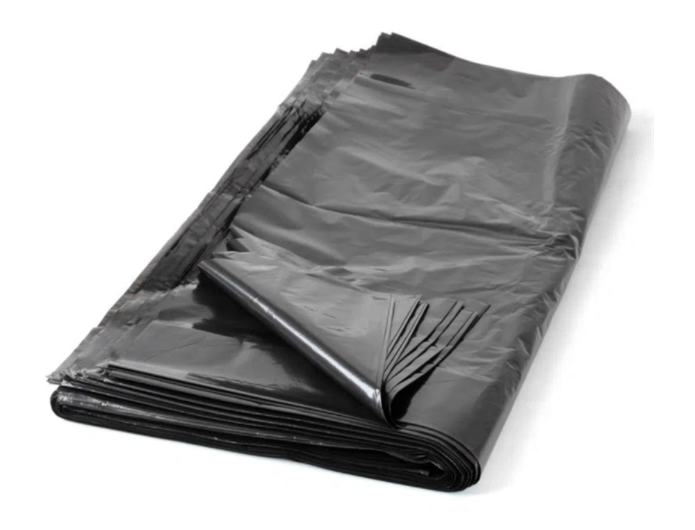 SAC POUBELLE INDUSTRIEL 85X105CM CALIBRE 120 CAPACIT 100L COLORIS NOIR ROULEAU 10 UNITS