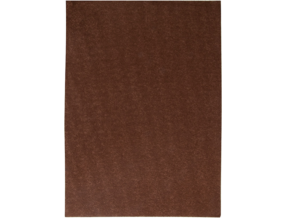 PLAQUE MOUSSE LIDERPAPEL TEXTURE SERVIETTE 50X70CM 60G/M2 PAISSEUR 2MM UNICOLORE MARRON