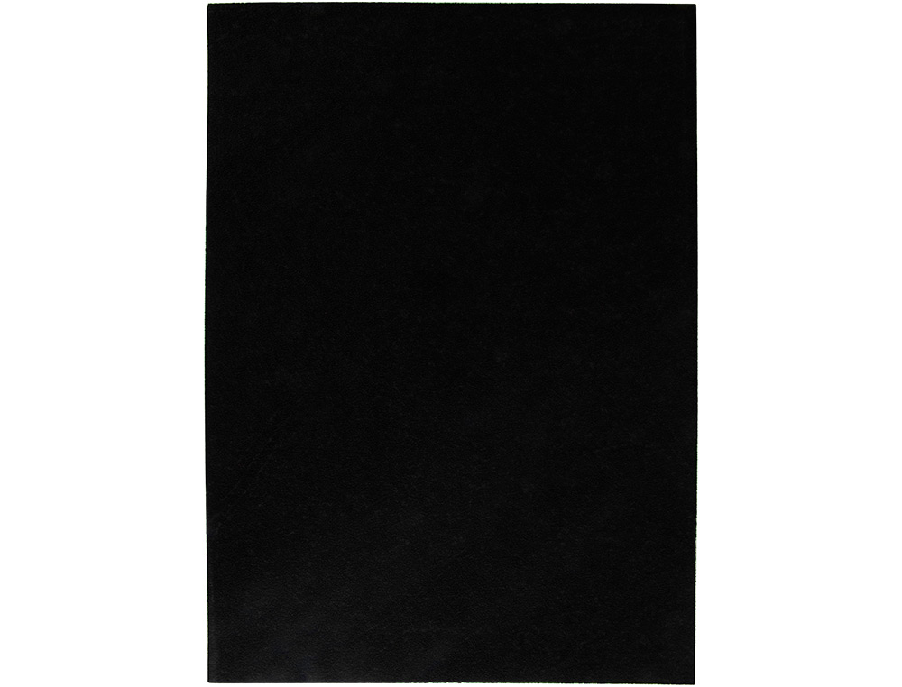 PLAQUE MOUSSE LIDERPAPEL TEXTURE SERVIETTE 50X70CM 60G/M2 PAISSEUR 2MM UNICOLORE NOIR