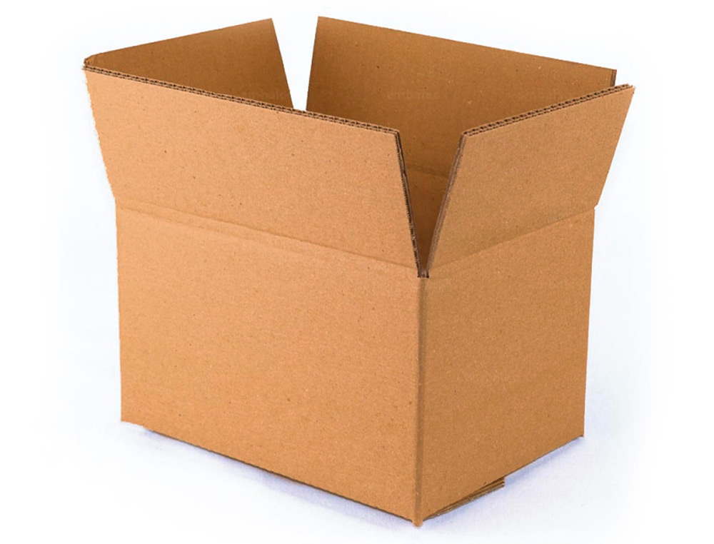CAISSE AMERICAINE Q-CONNECT ENCARTON FOND AUTOMATIQUE       CANNELURE 3MM 300X215X110MM   MONTAGE RAPIDE COLORIS KRAFT