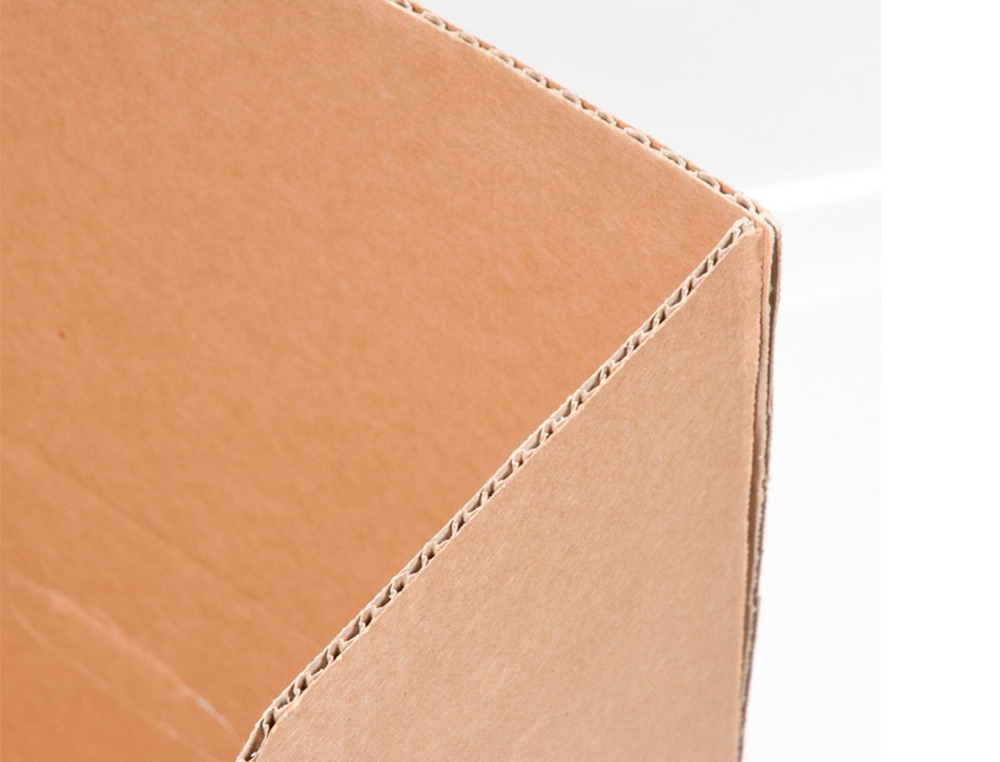 CAISSE AMERICAINE Q-CONNECT ENCARTON FOND AUTOMATIQUE       CANNELURE 3MM 300X215X110MM   MONTAGE RAPIDE COLORIS KRAFT