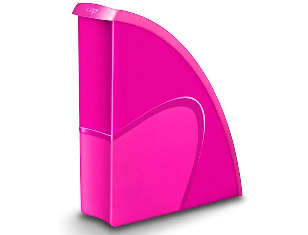 PORTE-REVUES CEP PRO POLYSTYRNE ANTICHOC ROBUSTE FORMAT 24X32CM 25.9X8X31CM COLORIS GLOSS ROSE