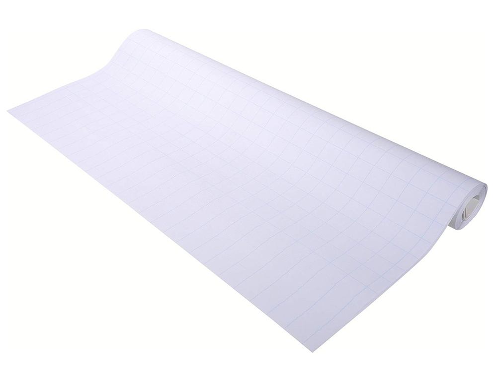 RECHARGE PAPIER EXACOMPTA POUR TABLEAUX DE CONFRENCE 80G 65X100CM IMPRESSION QUADRILLE/UNIE ROULEAU 20 FEUILLES