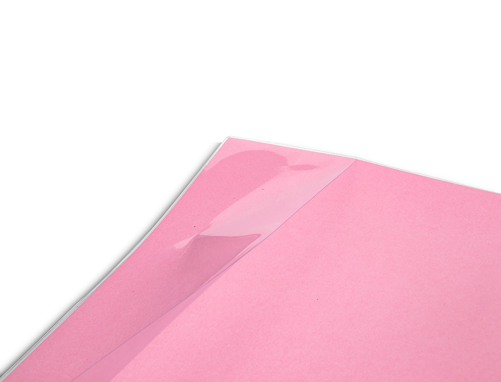 COUVRE-LIVRES LIDERPAPEL N29 PVC TRANSPARENT 13/100E 285X530MM AVEC RABAT ADHSIF ADAPTABLE
