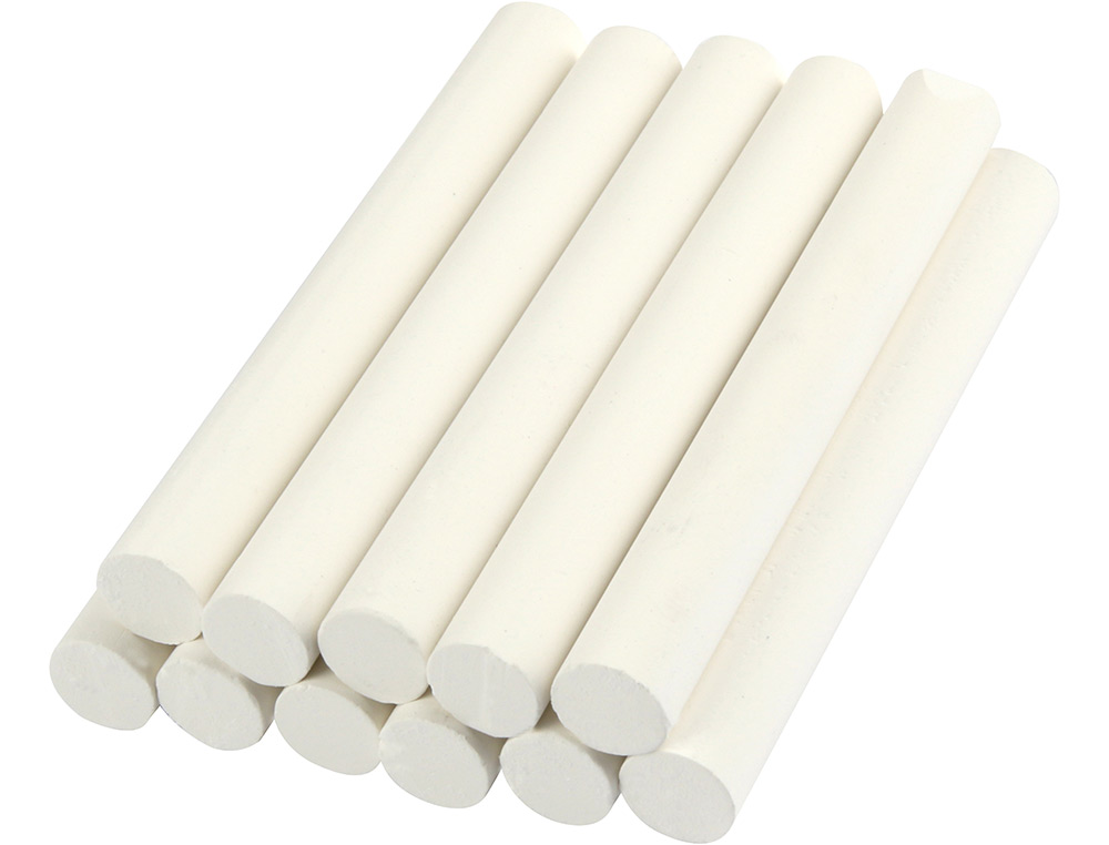 CRAIE LIDERPAPEL ENROBE RONDE ANTI-POUSSIRE TRAC CRITURE DOUCE HYPOALLERGNIQUE COLORIS BLANC BOTE 10 UNITS