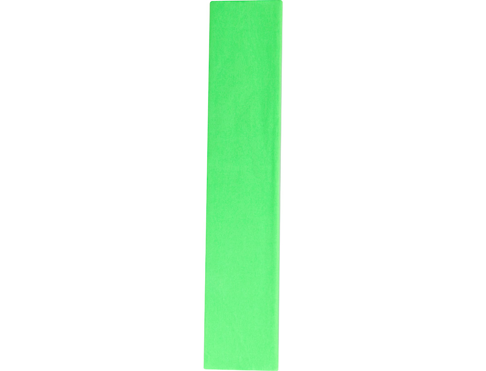 PAPIER CRPON LIDERPAPEL 34G/M2 50CMX2.5M UNICOLORE VERT FLUORESCENT