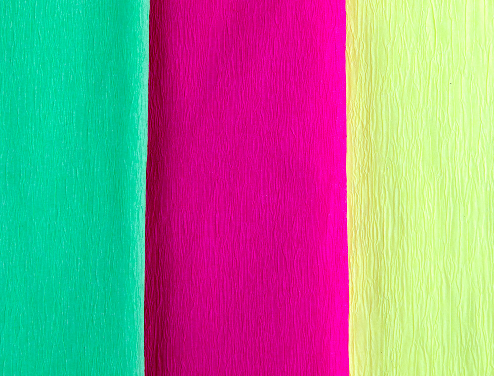 PAPIER CRPON LIDERPAPEL 34G/M2 50CMX2.5M UNICOLORE VERT FLUORESCENT