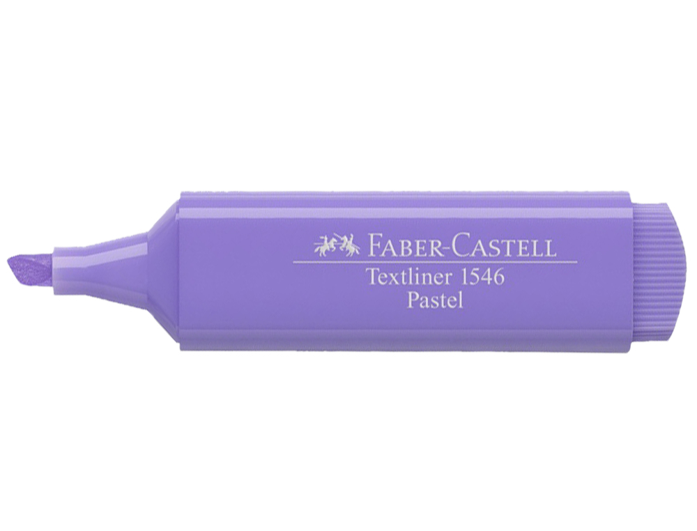 SURLIGNEUR FABER-CASTELL TEXTLINER TL1546 SUPERFLUORESCENT POINTE FEUTRE BISEAUTEE 3 LARGEURS