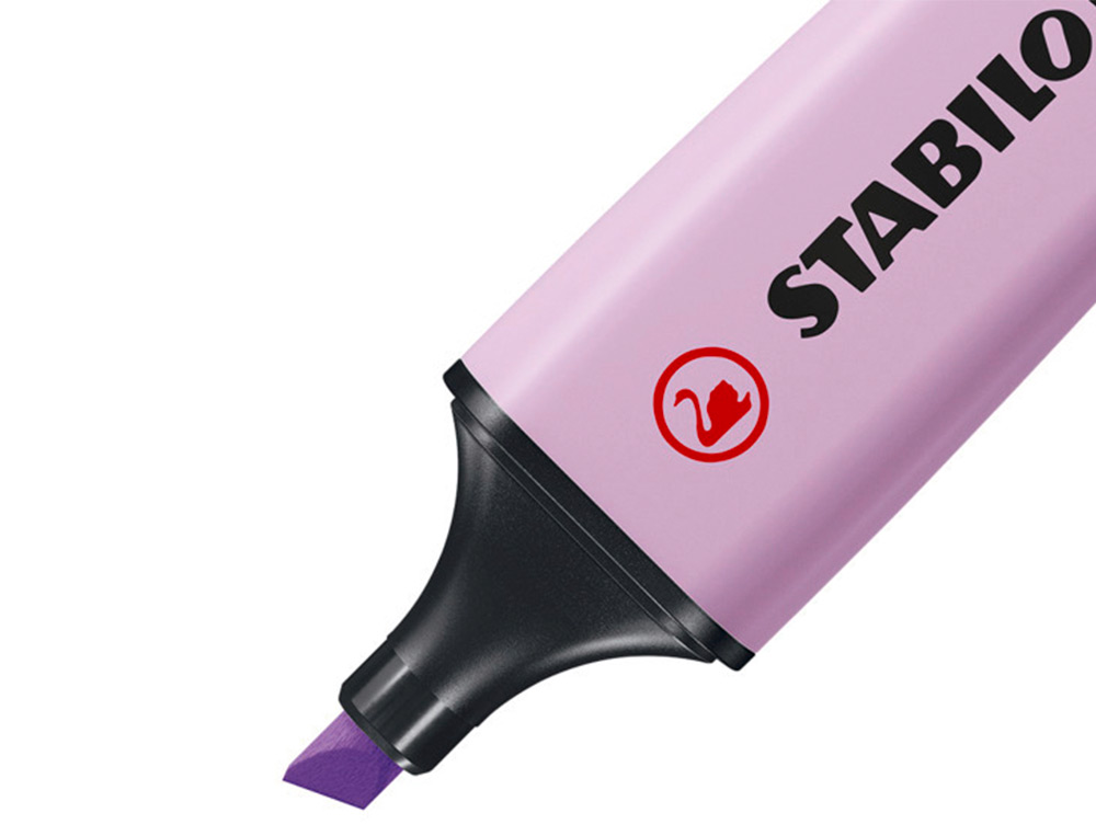 SURLIGNEUR STABILO BOSS PASTEL TRAC 2/5MM POINTE BISEAUTE ENCRE UNIVERSELLE BASE EAU RSISTANTE LUMIRE POCHETTE 6U