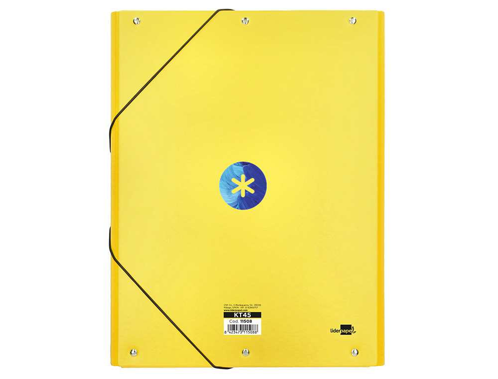 CHEMISE ANTARTIK A4+ ELASTIQUE3 RABATS CARTON REMBORDE TRENDING TOPIC 2020 COLORIS JAUNE