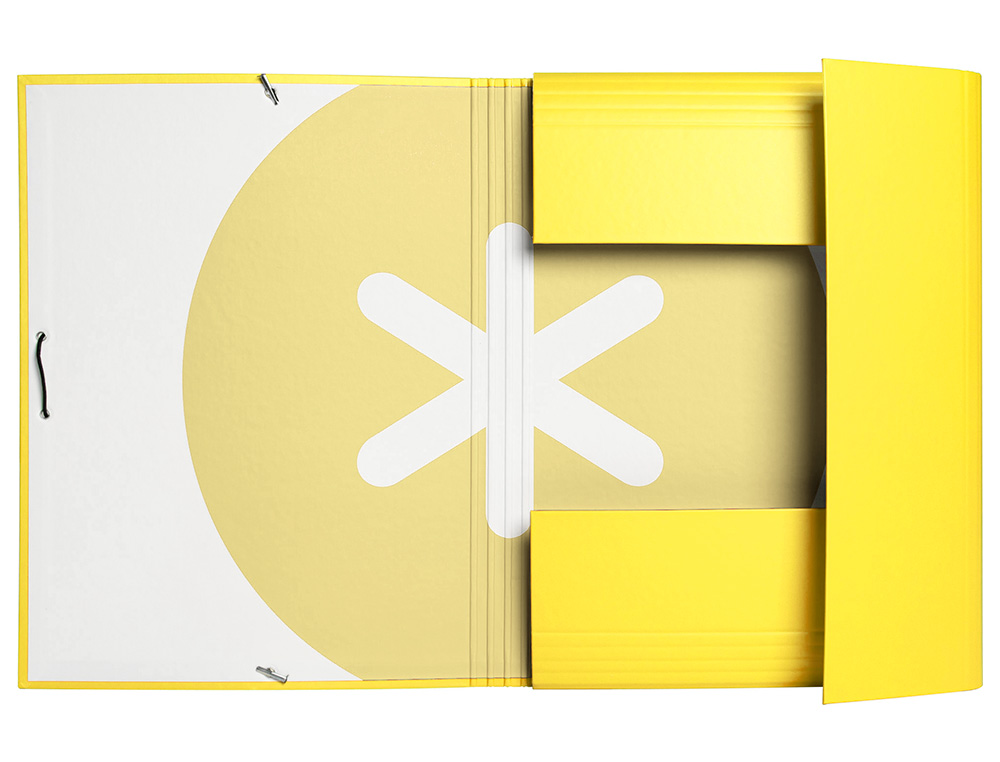 CHEMISE ANTARTIK A4+ ELASTIQUE3 RABATS CARTON REMBORDE TRENDING TOPIC 2020 COLORIS JAUNE