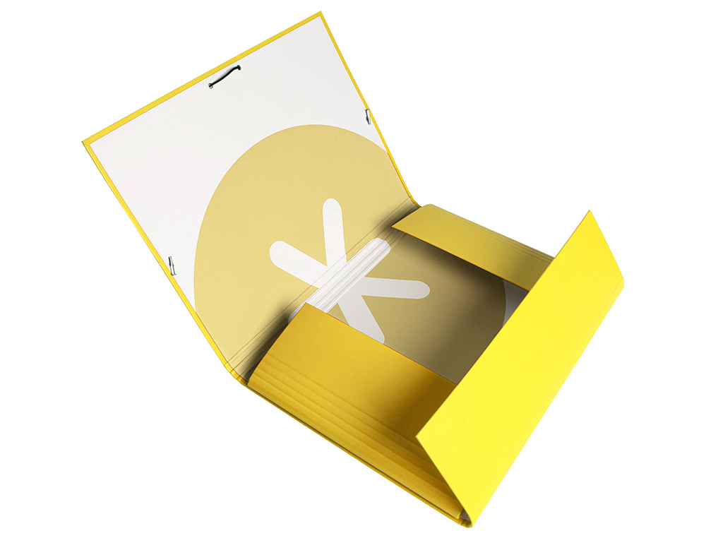 CHEMISE ANTARTIK A4+ ELASTIQUE3 RABATS CARTON REMBORDE TRENDING TOPIC 2020 COLORIS JAUNE