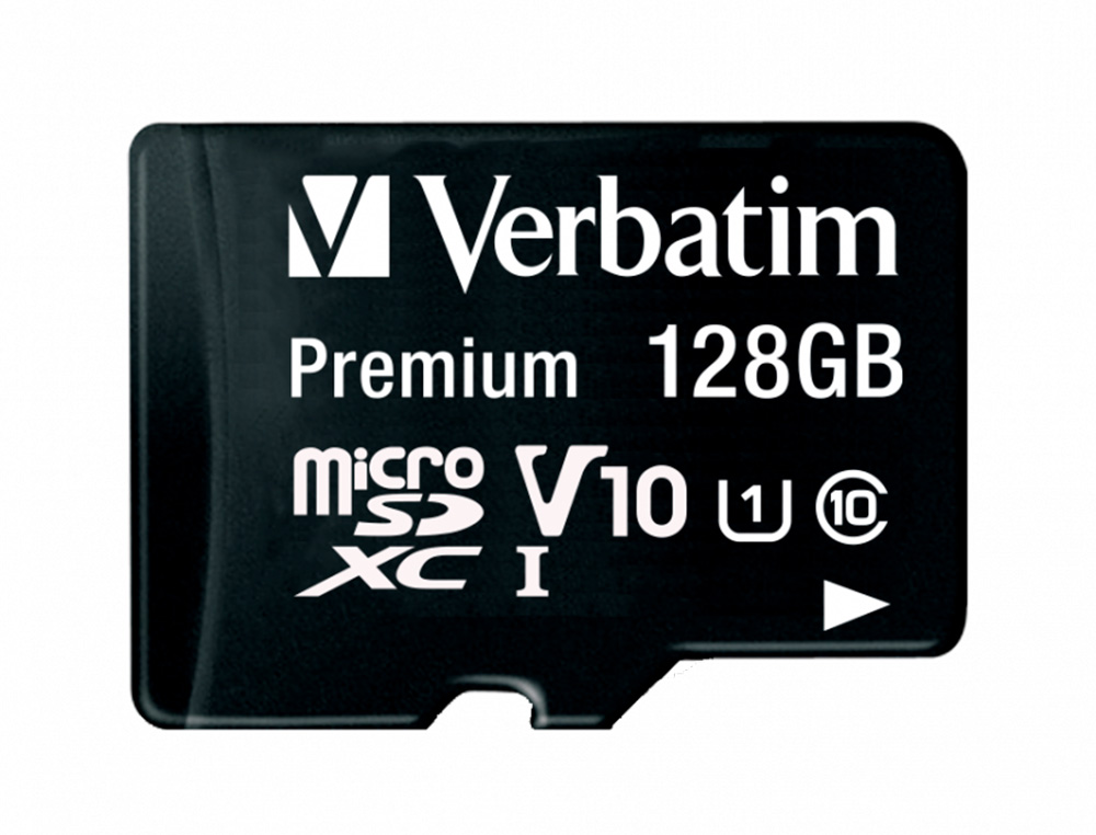 MICRO SDHC VERBATIM 128GB CLASSE 10 AVEC ADAPTATEUR     IDEAL VIDEOS QUALITE CINEMA   HD 3D VITESSE ECRITURE