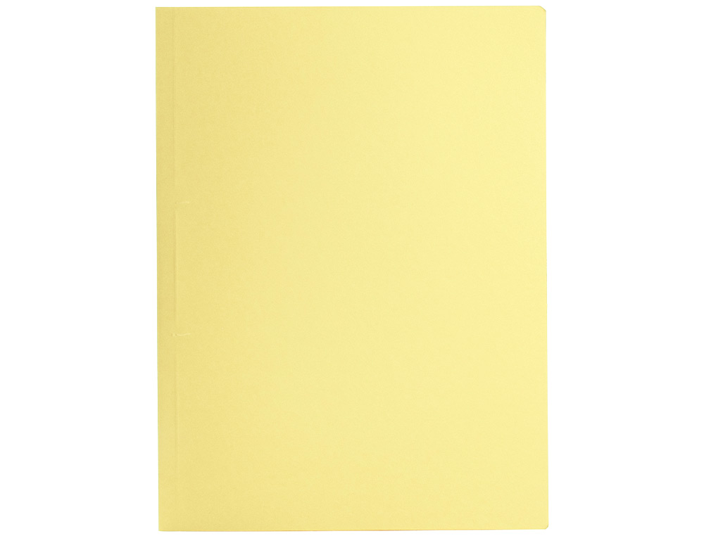 SOUS-CHEMISE LIDERPAPEL PAPIER CARTONNE 180G/M2       310X230MM DOCUMENT A4 COLORIS JAUNE PASTEL