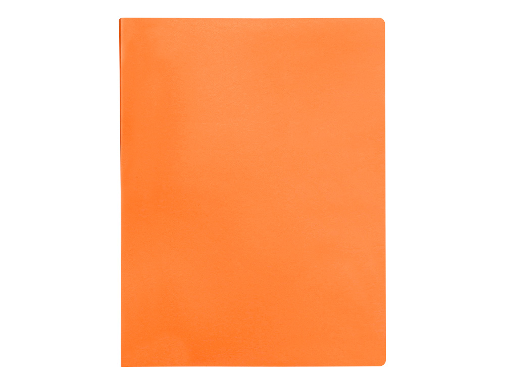 PROTEGE-DOCUMENTS LIDERPAPEL POLYPROPYLENE COUVERTURE      FLEXIBLE 10 POCHETTES FIXES   A4 210X297MM ORANGE FLUO