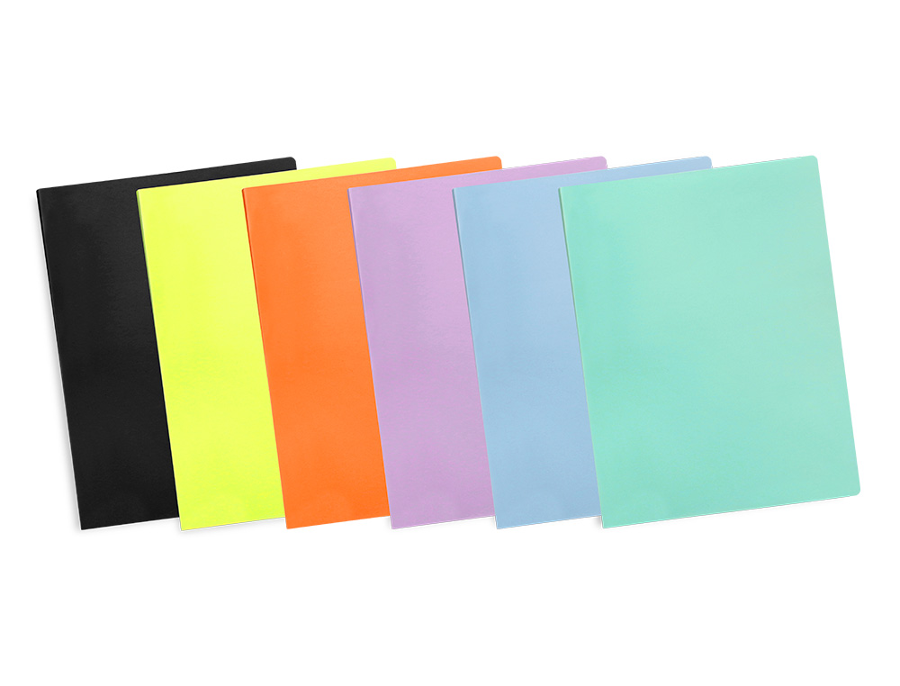PROTEGE-DOCUMENTS LIDERPAPEL POLYPROPYLENE COUVERTURE      FLEXIBLE 20 POCHETTES FIXES   A4 210X297MM LAVANDE OPAQUE