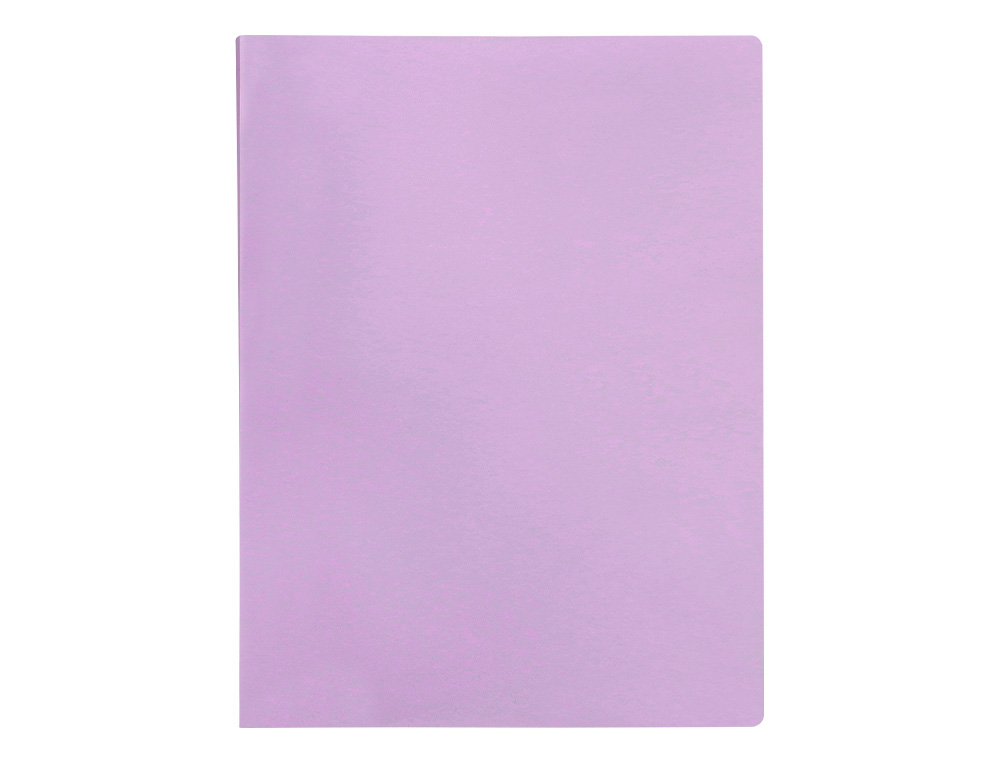 PROTEGE-DOCUMENTS LIDERPAPEL POLYPROPYLENE COUVERTURE      FLEXIBLE 20 POCHETTES FIXES   A4 210X297MM LAVANDE OPAQUE