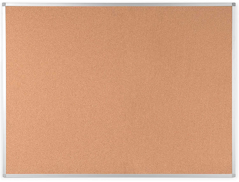 TABLEAU LIGE Q-CONNECT MURAL CADRE ALUMINIUM RSISTANCE HUMIDIT ACCESSOIRES FIXATION MUR 1MM PAISSEUR 120X90CM