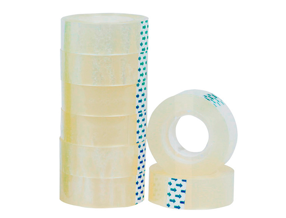 RUBAN ADHÉSIF Q-CONNECT ÉCONOMIQUE RÉSISTANT TRANSPARENT 15MMX33M