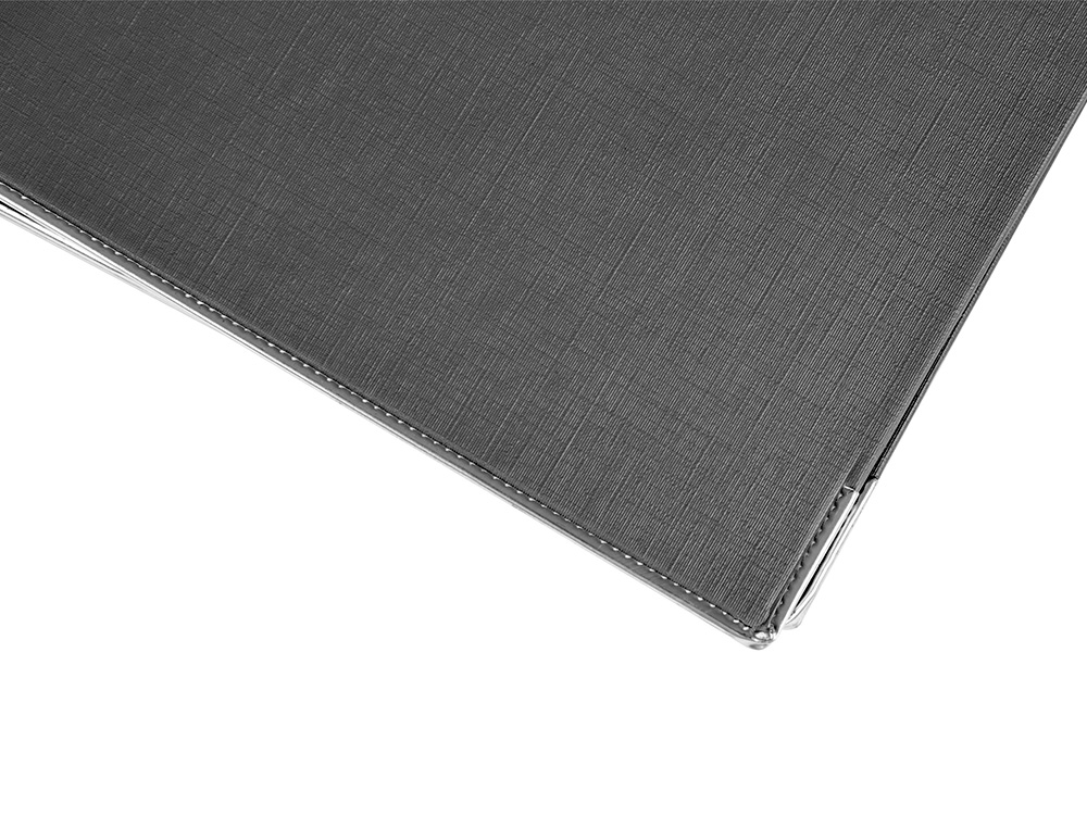 CLASSEUR LEVIER LIDERPAPEL A4 DOCUMENTA CARTON REMBORD 1,9MM DOS 52MM RADO MTALLIQUE COLORIS NOIR