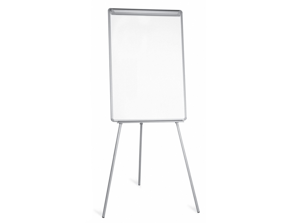 CHEVALET CONFRENCE Q-CONNECT TABLEAU LAMIN 85X60CM CADRE PLASTIQUE PINCE BLOC PAPIER AUGET PORTE-MARQUEURS