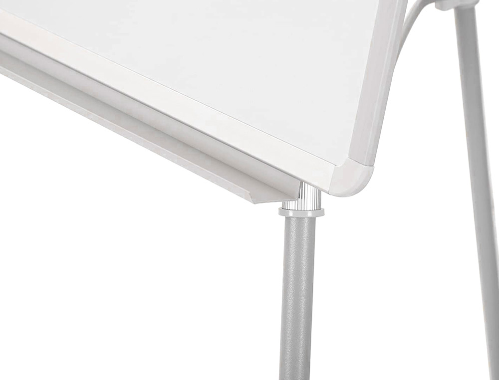 CHEVALET CONFRENCE Q-CONNECT TABLEAU LAMIN 85X60CM CADRE PLASTIQUE PINCE BLOC PAPIER AUGET PORTE-MARQUEURS