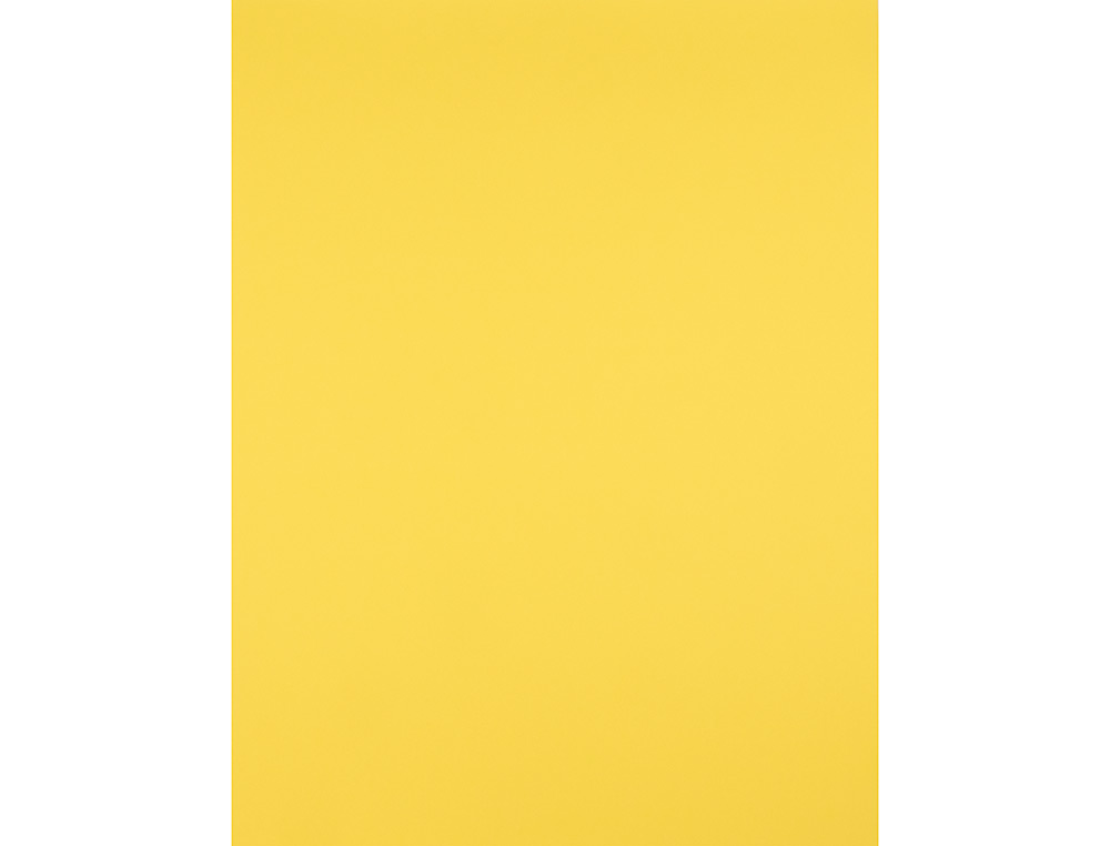 PAPIER CARTONNÉ LIDERPAPEL DESSIN TRAVAUX MANUELS 240G/M2 50X65CM UNICOLORE JAUNE CITRON