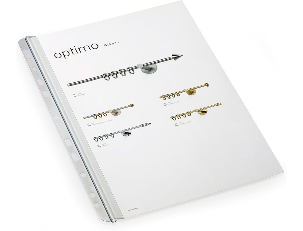 BANDE PERFORE Q-CONNECT AUTO-ADHSIVE A4 210X297MM A5 148X210MM 120 MICRONS SACHET 50 UNITS