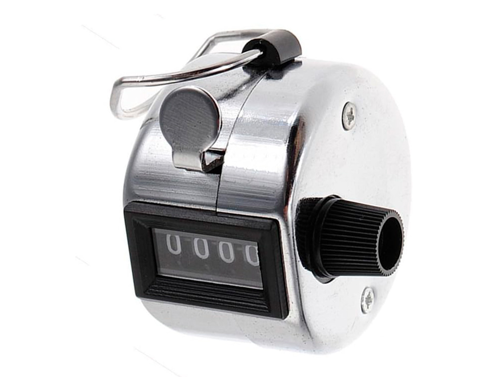 COMPTEUR Q-CONNECT MANUEL COMPTE 0  9999 LEVIER REMISE  ZRO 44X27.5X23MM 50G