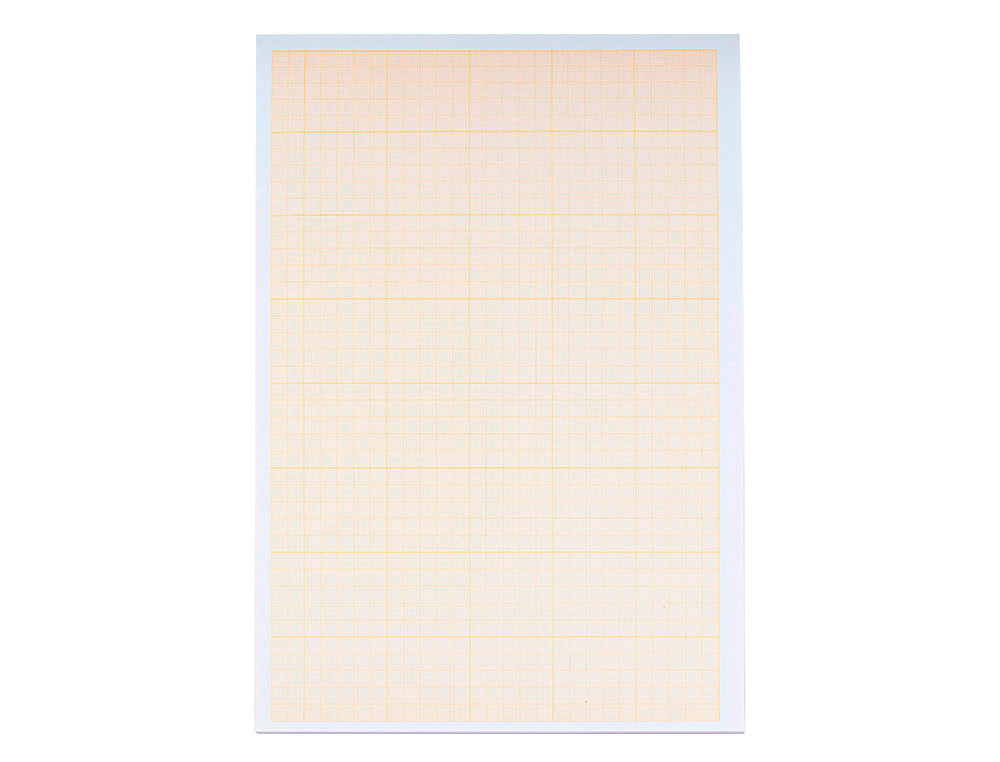 PAPIER MILLIMTR LIDERPAPEL 1MM 80G/M2 FEUILLE A4 210X297MM MINIPACK 10F