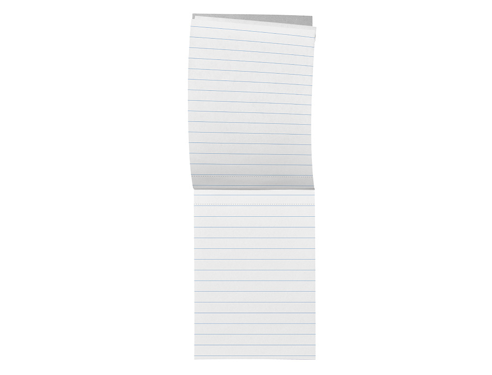 BLOC NOTES LIDERPAPEL PERFOR LIGN A7 105X74MM PAYSAGE COUVERTURE CARTON IMPRIM 250G/M2 80F 60G/M2