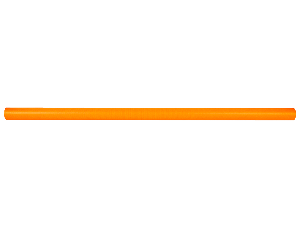 PAPIER KRAFT LIDERPAPEL 65G/M2 UNICOLORE ORANGE INTENSE ROULEAU 1X5M