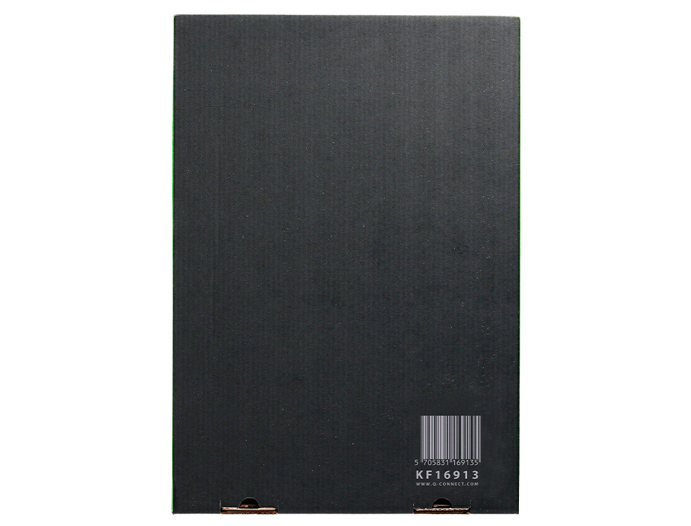 POCHETTE Q-CONNECT POLYPROPYLENE LISSE PERFOREE  FOLIO 80 MC CRISTAL SACHET 10 UNITES
