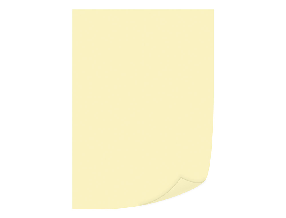 PAPIER COULEUR Q-CONNECT MULTIFONCTION A4 80G/M2 UNICOLORE JAUNE RAMETTE 500 FEUILLES