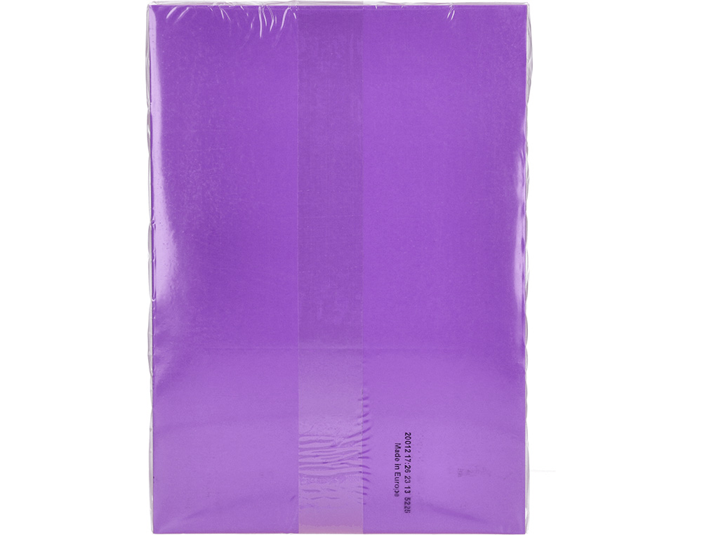 PAPIER COULEUR Q-CONNECT MULTIFONCTION A4 80G/M2 UNICOLORE LILAS RAMETTE 500 FEUILLES