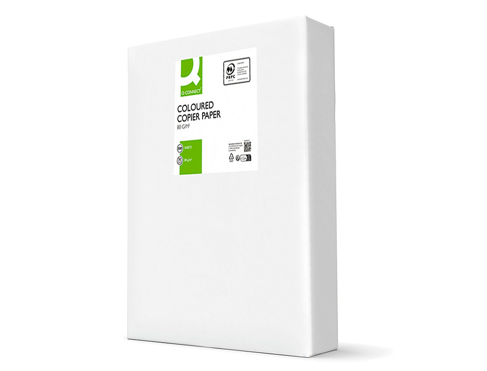 PAPIER COULEUR Q-CONNECT MULTIFONCTION A3 80G/M2 UNICOLORE ORANGE NON RAMETTE 500 FEUILLES