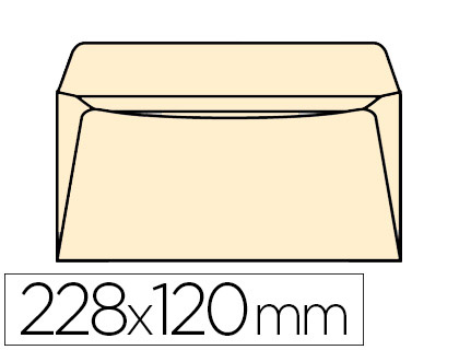 POCHETTE GPV POLYTHYLNE ADHSIVE 120X228MM TRANSPARENTE BOTE 1000 UNITS