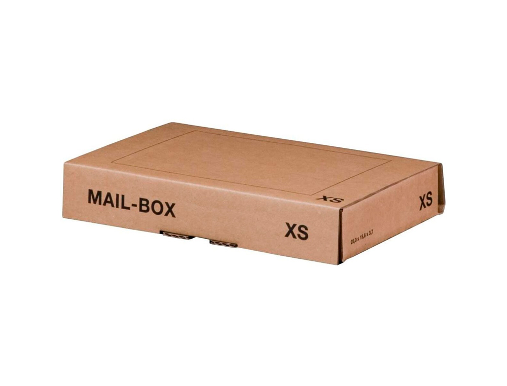BOITE EXPEDITION POSTALE LOGISTIPACK KRAFT FORMAT XS   COLORIS BRUN