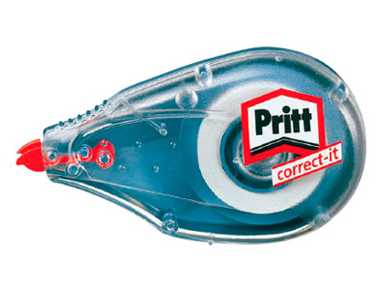 CORRECTEUR PRITT DVIDOIR MINI RUBAN 4.2MMX7M RCRITURE IMMDIATE PRISE MAIN FACILE