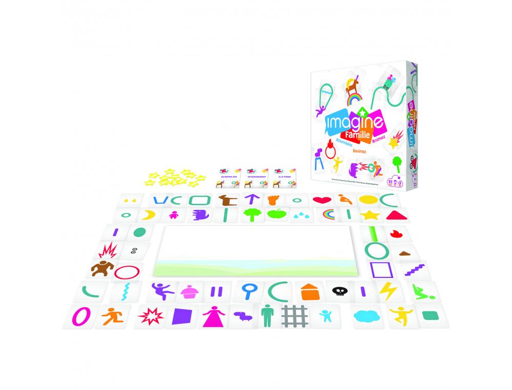 JEU DE DEFI IMAGINE FAMILLE COCKTAIL GAMES