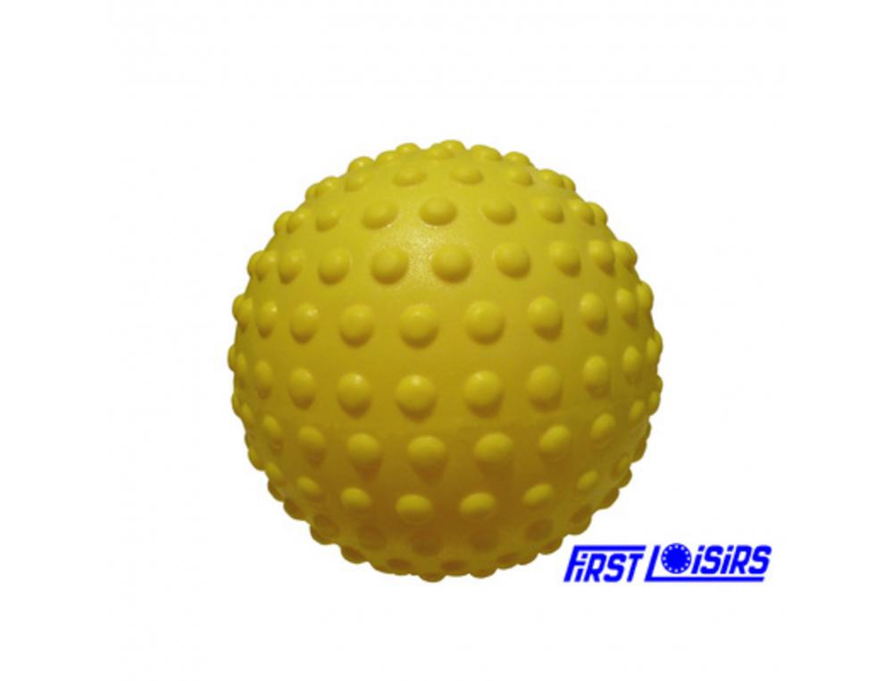 BALLES D EVEIL FIRST LOISIRS BALLON SENSORIEL PVC          REGONFLABLE 22 CM 250G        COLORIS ALEATOIRE